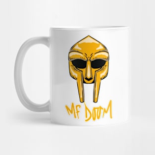 MF DOOM MASK GOLD Mug